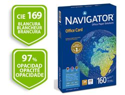 Papel Navigator Office Card A4 de 160 gr. (250 hojas)