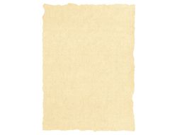 Papel Pergamino Din A4 160 Gr Color Pergamino Crema Paquete de 25 Hojas