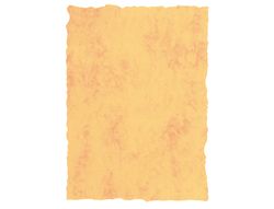 Papel Pergamino Din A4 200 Gr Color Marmol Amarillo Paquete de 25 Hojas
