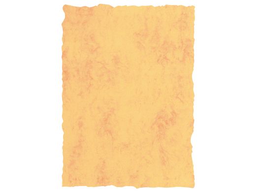 Papel Pergamino Din A4 200 Gr Color Marmol Amarillo Paquete de 25 Hojas