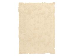 Papel pergamino liderpapel din a4 con bordes 180g/m2 color crema paquete de 50 hojas