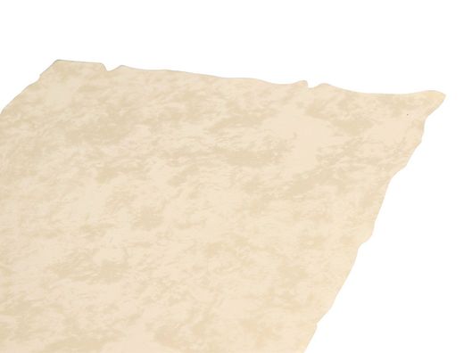 Papel pergamino liderpapel din a4 con bordes 180g/m2 color crema paquete de 50 hojas