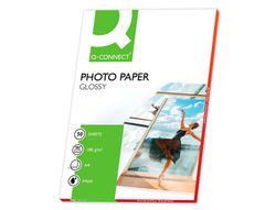 Papel Q-Connect Foto Glossy Din A4 Alta Calidad Digital Photo -Para Ink-Jet Bolsa de 50 Hojas de 180 Gr