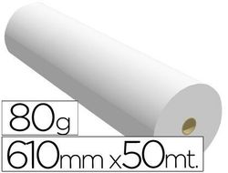 Papel Reprografia para Plotter 610Mmx50Mt 80Gr Impresion Ink-Jet
