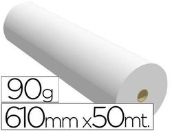 Papel Reprografia para Plotter 610Mmx50Mt 90Gr Impresion Ink-Jet