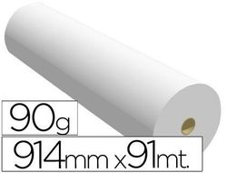 Papel Reprografia para Plotter 914Mmx91Mt 90Gr Impresion Ink-Jet