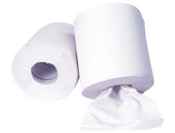 Papel Secamanos 2 Capas 199 mm X 135 Mt -Mandril 76 Mmdiametro 197 Mm
