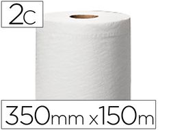 Papel Secamanos Central 2 Capas 150,2 Mts para Dispensador M2 Rollos