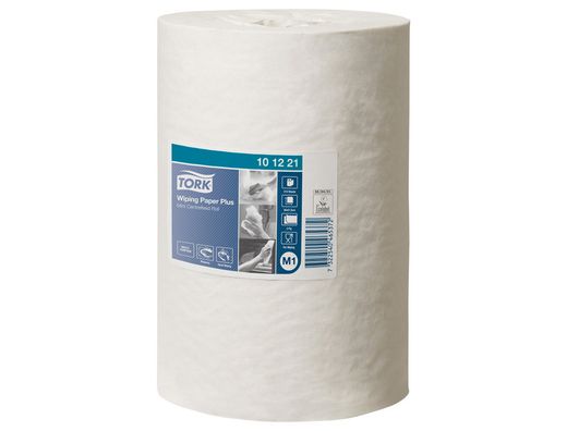 Papel secamanos tork secado extra ancho 215 mm largo 74,9 mt 2 capas para dispensador m1 alimentacion central