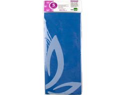 Papel Seda Liderpapel 52X76Cm 18G/M2 Bolsa de 5 Hojas Azul