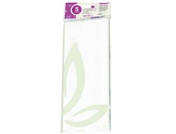 Papel Seda Liderpapel 52X76Cm 18G/M2 Bolsa de 5 Hojas Blanco