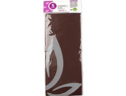 Papel Seda Liderpapel 52X76Cm 18G/M2 Bolsa de 5 Hojas Marron