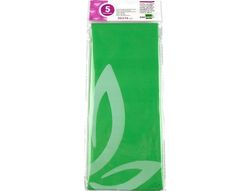 Papel Seda Liderpapel 52X76Cm 18G/M2 Bolsa de 5 Hojas Verde