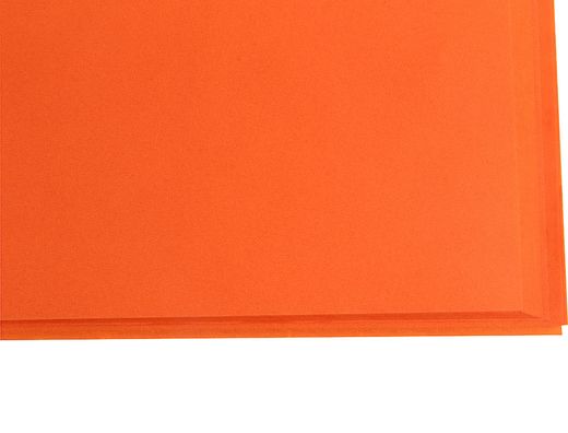Papel Seda Liderpapel Naranja 52X76 cm 18 Gr -Paquete de 25 Hojas