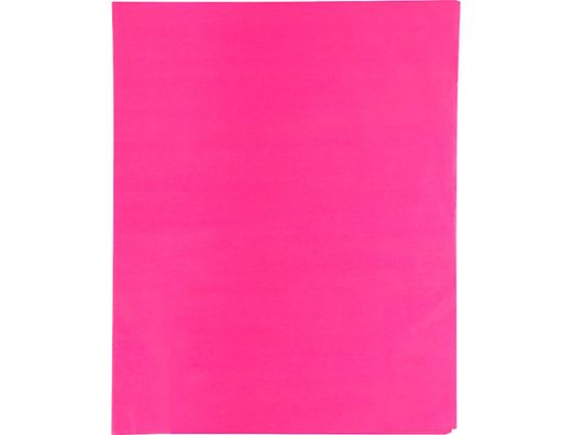 Papel Seda Liderpapel Rosa Fuerte 52X76 cm 18 Gr -Paquete de 25 Hojas