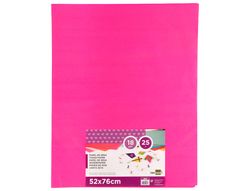 Papel Seda Liderpapel Rosa Fuerte 52X76 cm 18 Gr -Paquete de 25 Hojas
