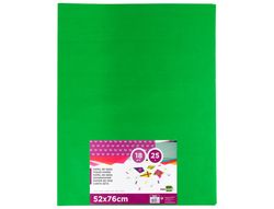 Papel Seda Liderpapel Verde Medio 52X76 cm 18 Gr -Paquete de 25 Hojas