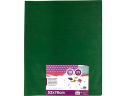 Papel Seda Liderpapel Verde Oscuro 52X76Cm 18 Gr/M2 Paquete de 25 Hojas