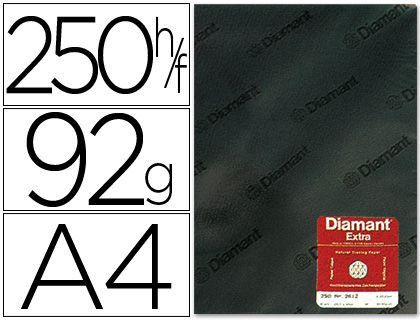 Papel Vegetal Diamant Din A4 92 Gr Hoja
