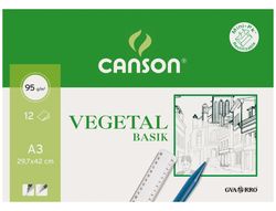 Papel vegetal Gvarro A3 minipack 12 hojas