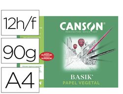 Papel vegetal Gvarro A4 minipack 12 hojas