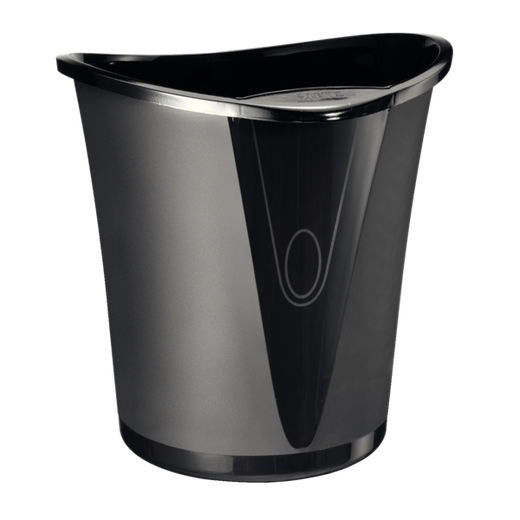 Papelera ALLURA capacidad 18 litros, negro