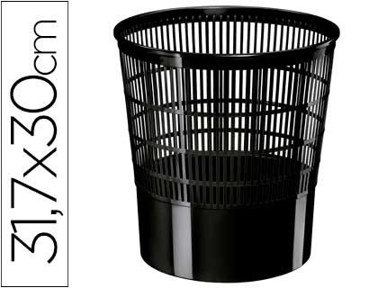 Papelera Cep Ecoline 16l negra