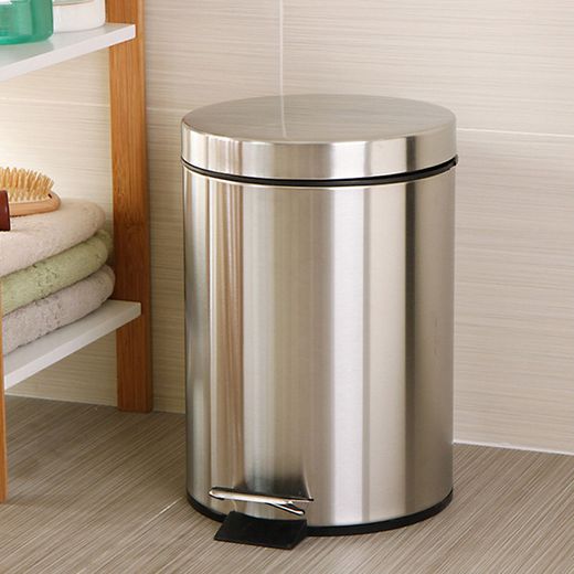 Papelera con Pedal Inoxidable de 20L