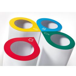 Papelera Davos tapa basculante