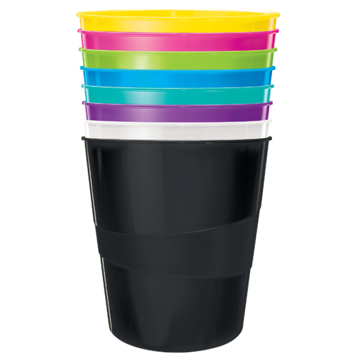 Papelera Leitz WOW. Capacidad 15 litros, blanco