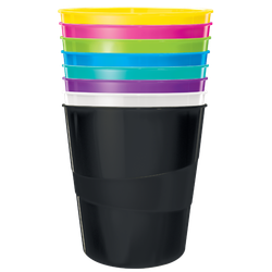 Papelera Leitz WOW. Capacidad 15 litros, violeta