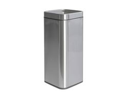 Papelera metalica maul prme acero inoxidable 30 litros