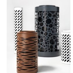 Papelera Nyon 80 L textura LINEAR