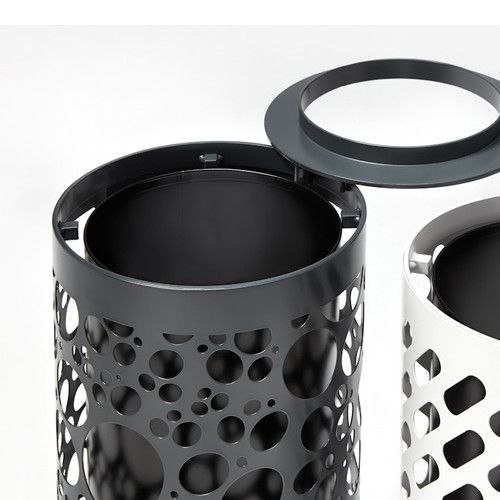 Papelera Nyon 80 L textura ORGANIC