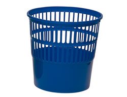Papelera Plastico 119 Azul Medida 27.5X27.5 Cm