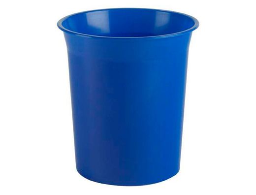 Papelera plastico archivo 2000 antimicrobiana sanitized plastico azul 16 litros 290x310 mm