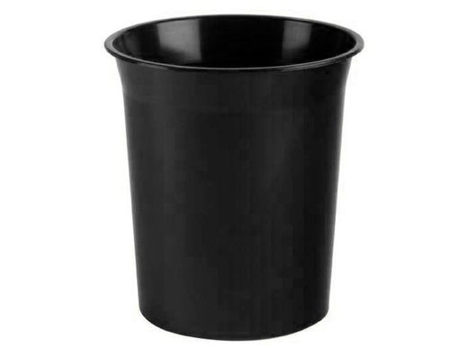 Papelera plastico archivo 2000 antimicrobiana sanitized plastico negro 16 litros 290x310 mm