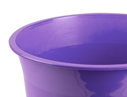 Papelera plastico liderpapel lavanda opaco 13 litros 275x285 mm