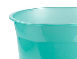 Papelera plastico liderpapel menta translucido 13 litros 275x285 mm mm