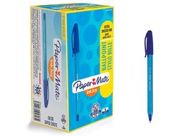 PAPER MATE Boligrafo Inkjoy 100 Azul Trazo 0.4 mm Ergonómico triangular