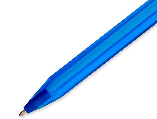 PAPER MATE Boligrafo Inkjoy 100 Azul Trazo 0.4 mm Ergonómico triangular