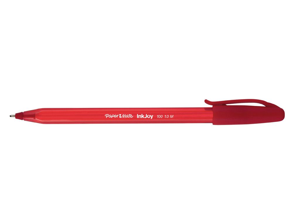 PAPER MATE Boligrafo Inkjoy 100 Rojo Trazo 0.4 mm Diámetro de bola: 1 mm S0957140