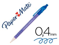 PAPER MATE Boligrafo retractil Flexgrip Retráctil azul trazo 0,4 mm