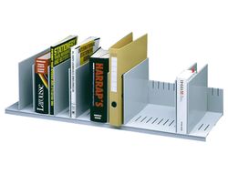 Paperflow Clasificador 10 separadores regulables gris