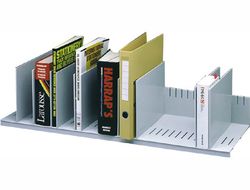 Paperflow Clasificador 10 separadores regulables gris
