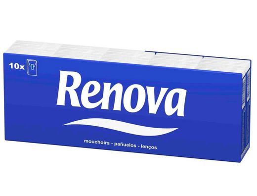 Paquete de paÑuelos de papel renova
