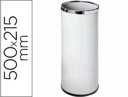 Paraguero Metalico 301 Blanco Medida 50X21.5 -Aros Cromo