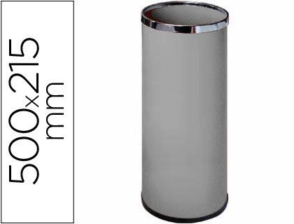 Paraguero Metalico 301 Gris Medida 50X21,5 -Aros Cromo