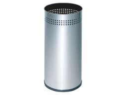 Paraguero Metalico 314 Perforado Plateado 50X21,5 Cm