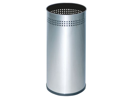 Paraguero Metalico 314 Perforado Plateado 50X21,5 Cm